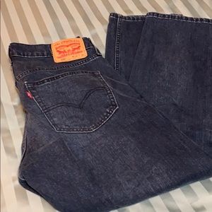 Blue Levi Strauss jeans. 559